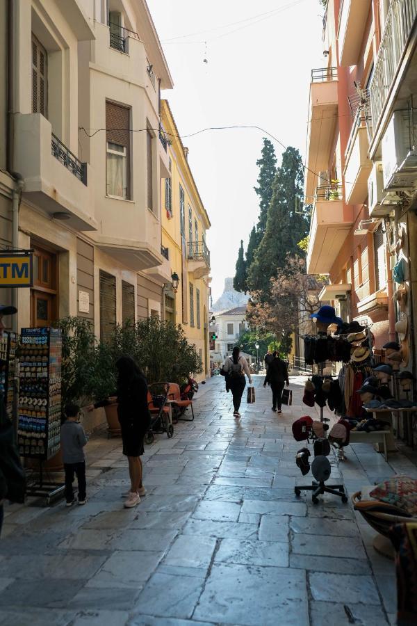 Quiet City Center Apt On A Pedestrian Street Atena Exterior foto